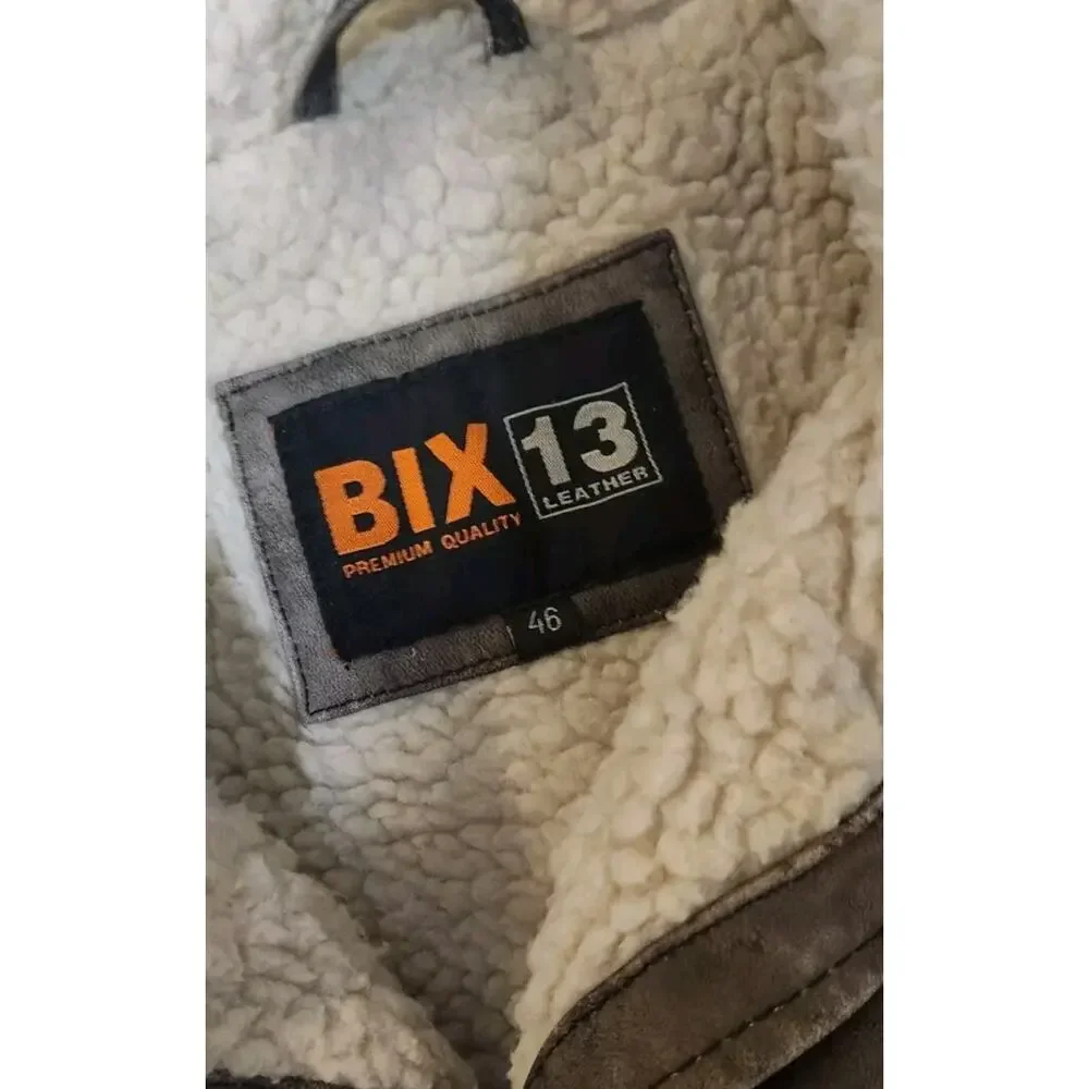 Bix 13 Premium Quality Leather Jacket Size 46